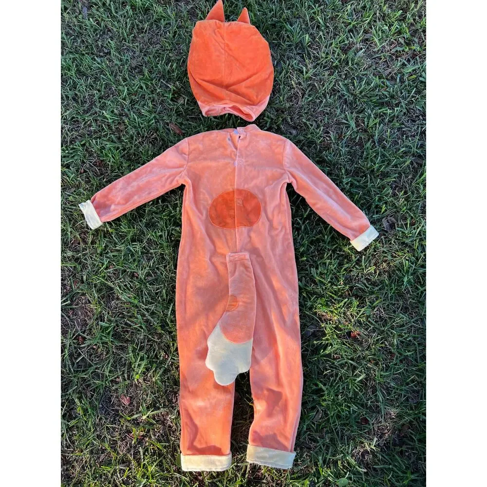 Toddler Unisex Girls Boys Classic Bluey Bingo Costume Jumpsuit Size 4T